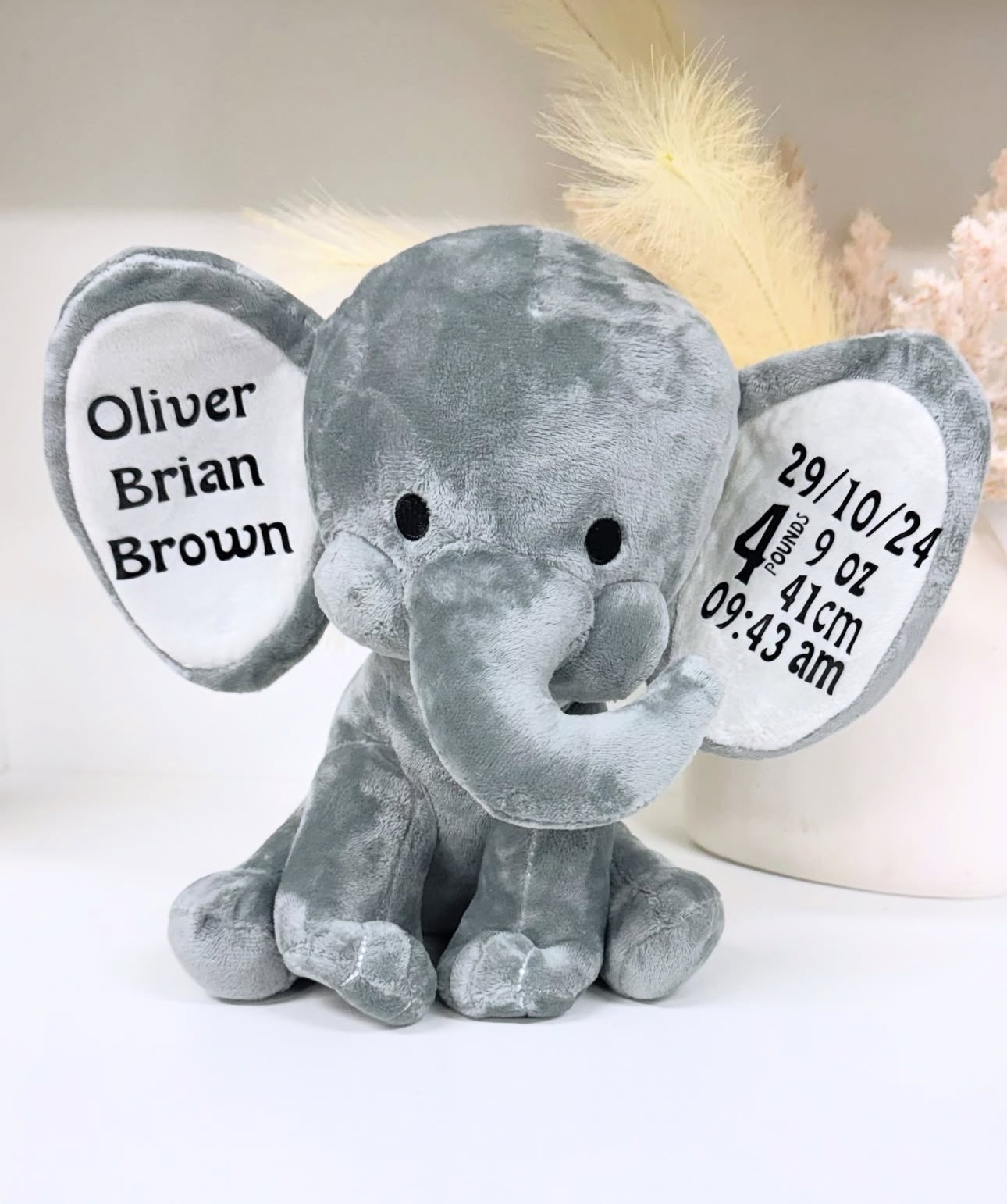 Personalised elephant