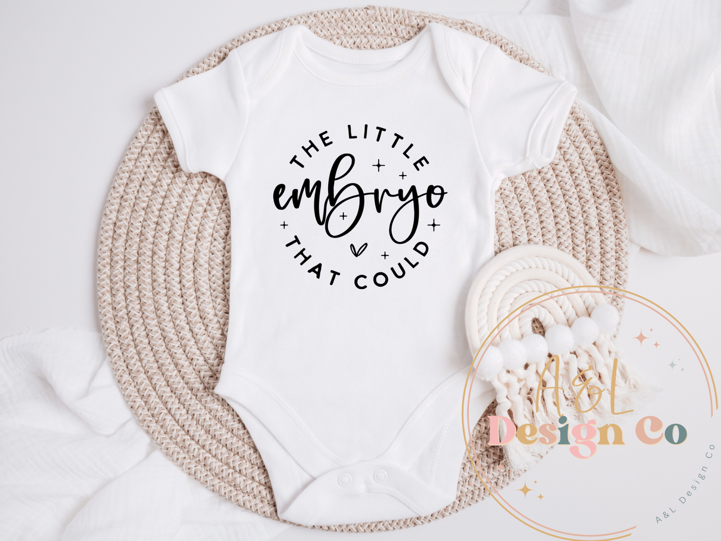 baby onesie - IVF