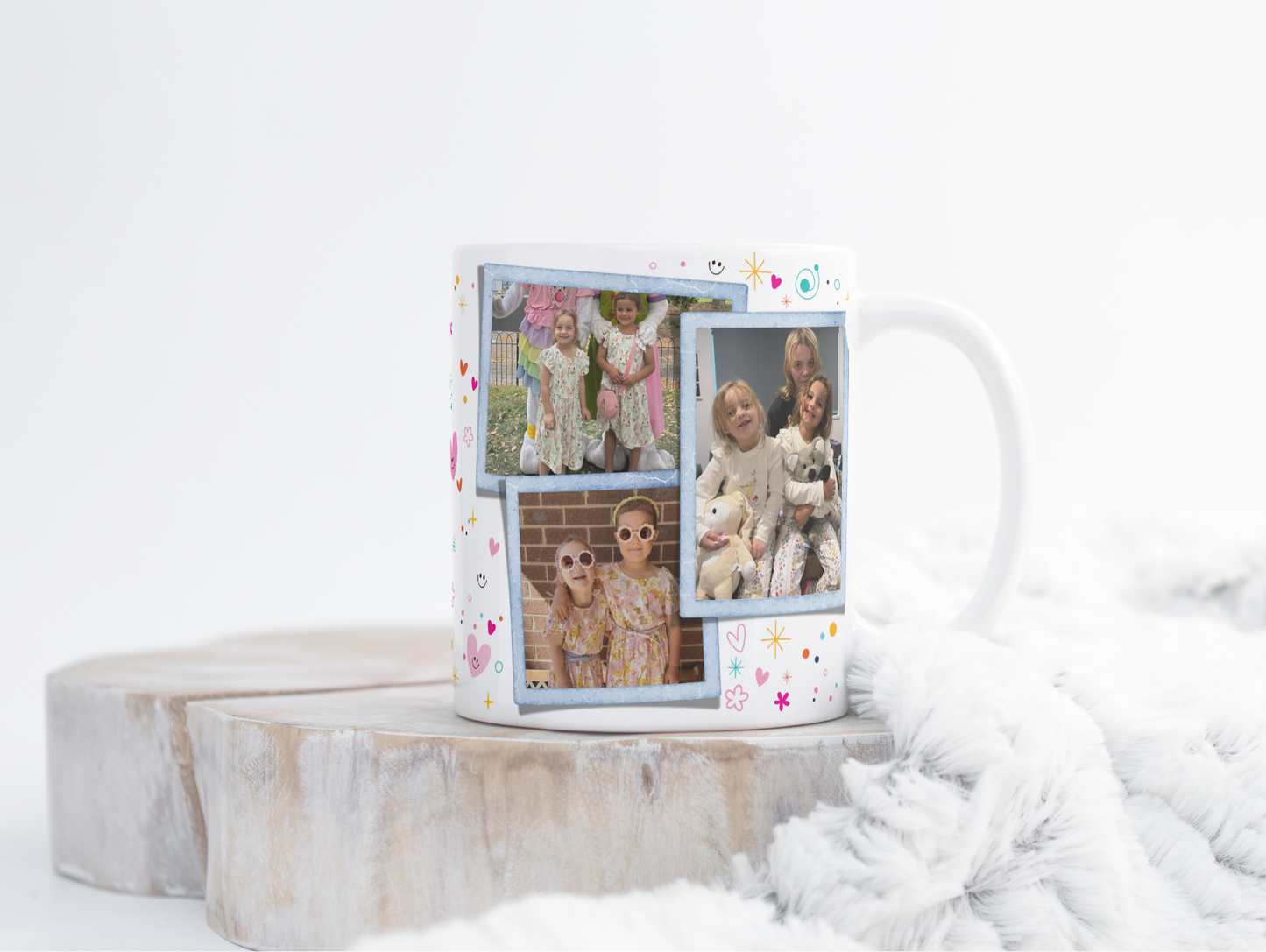 Personalised photo mug