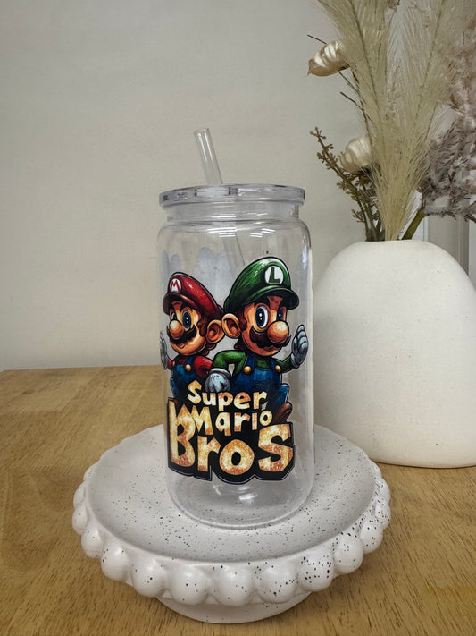 Mario 2 Acrylic 16oz