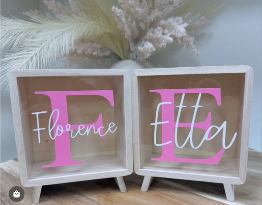 Personalised money box