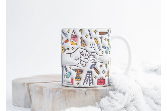 Custom first bump mug