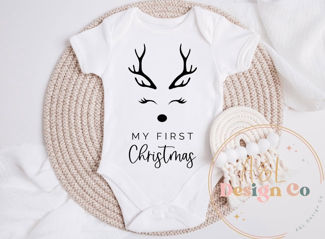 baby onesie - Christmas