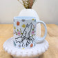 Personalised hand holding mug