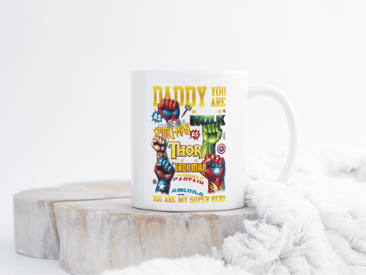 Super dad Personalised mug