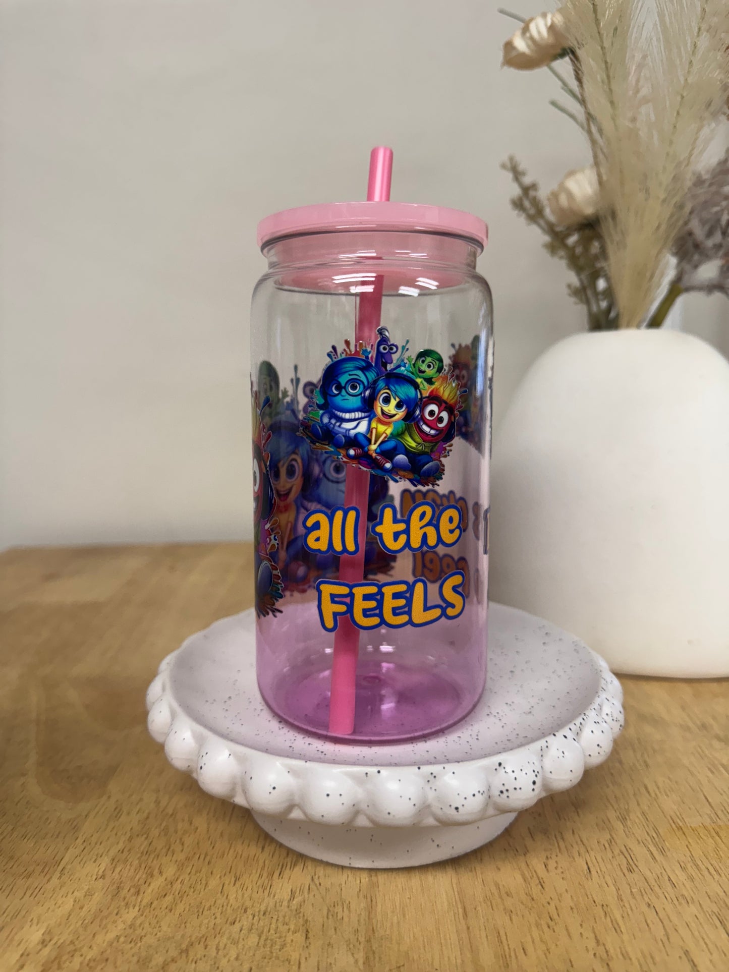 Feel all the feels Acrylic 16oz