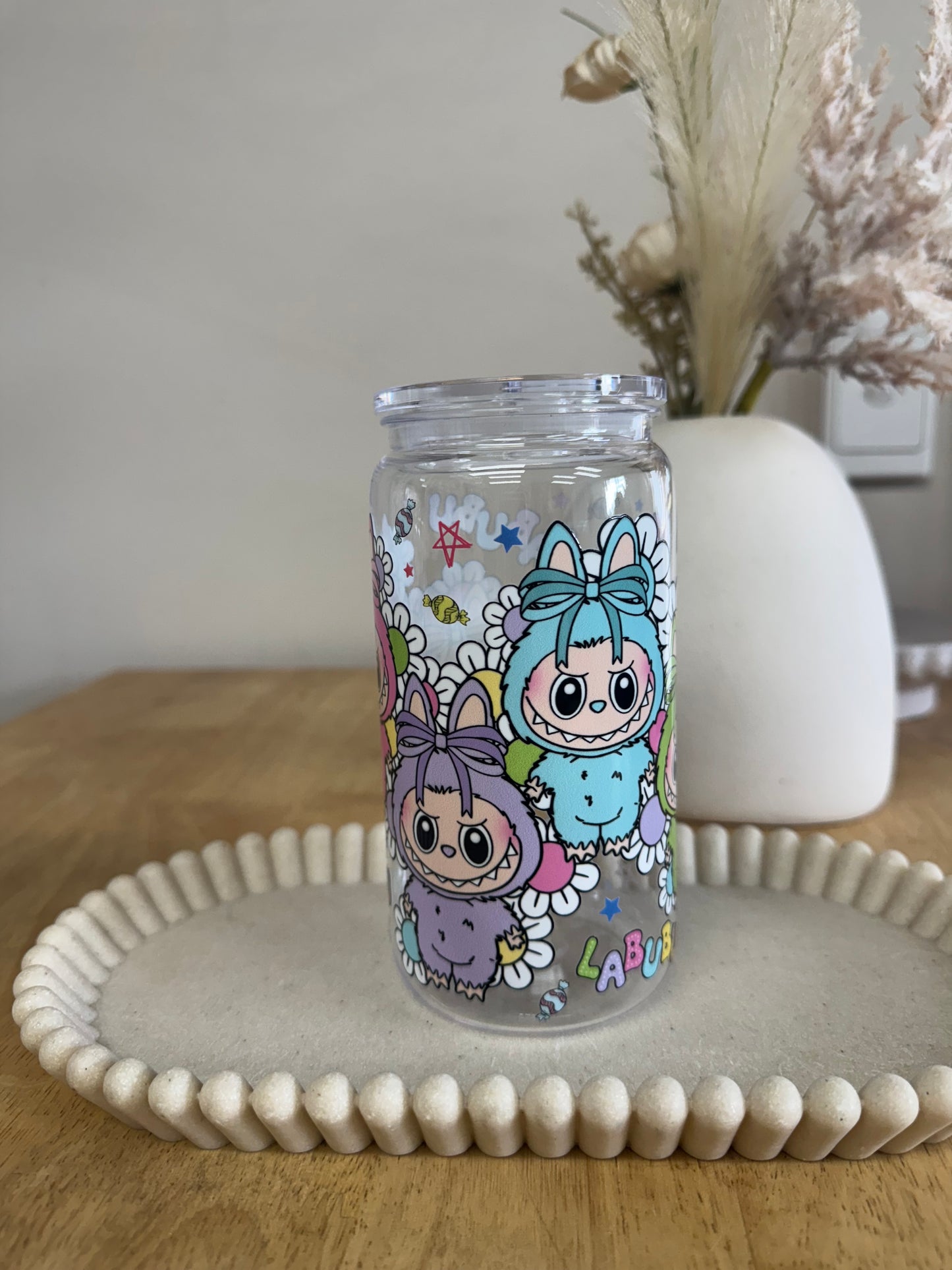 Labubu cartoon tumbler