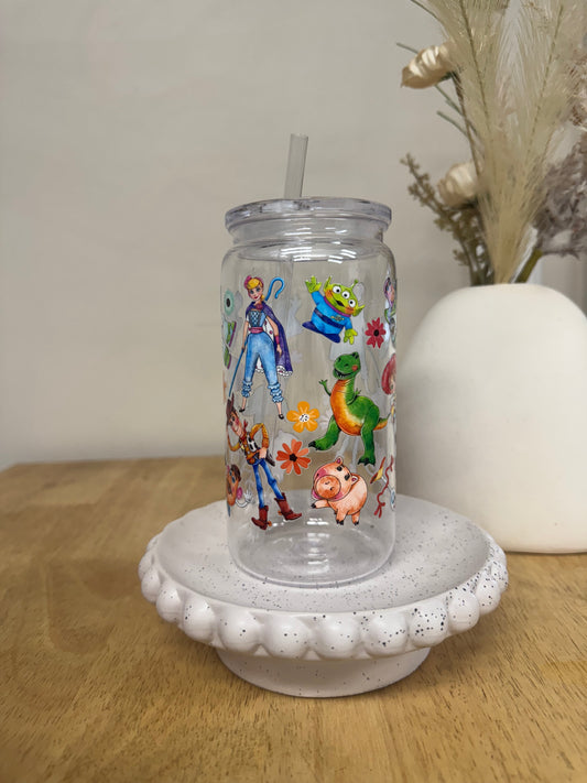 Toy friends Acrylic 16oz