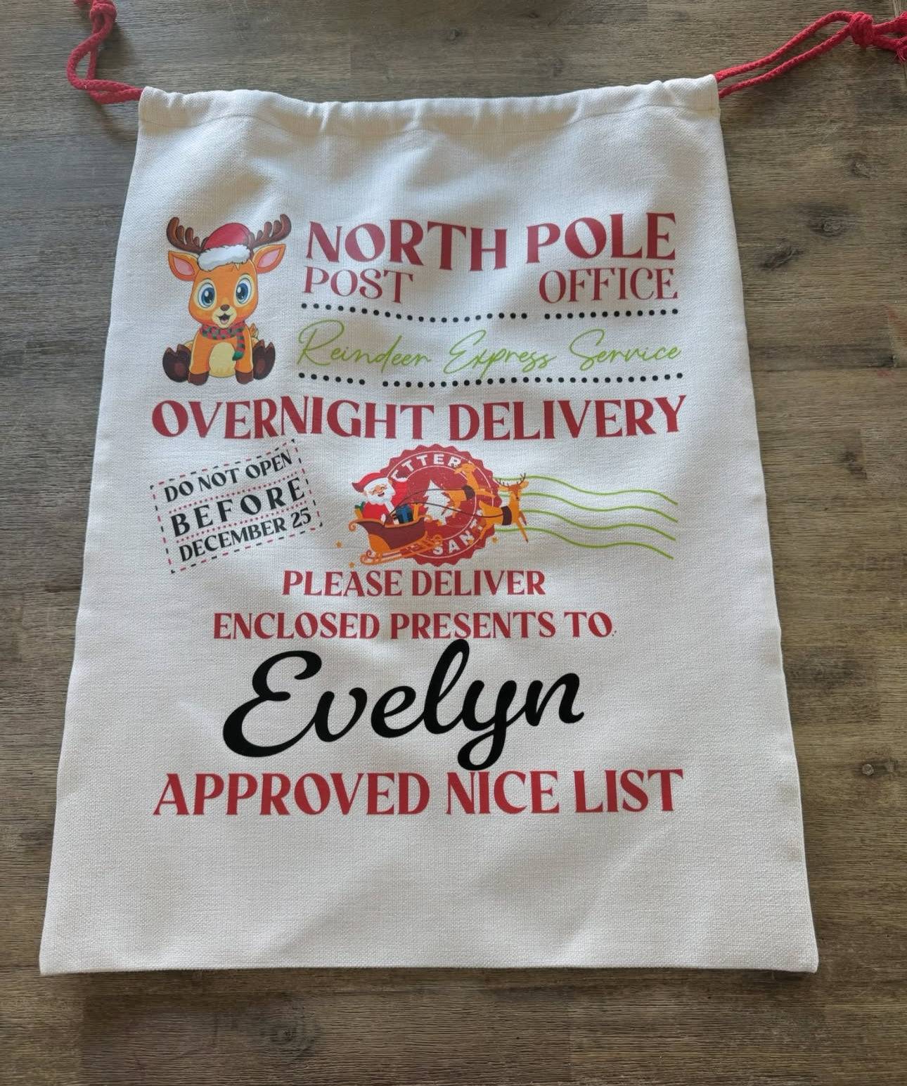 Christmas sacks