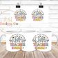 Floral Teacher coffee mug