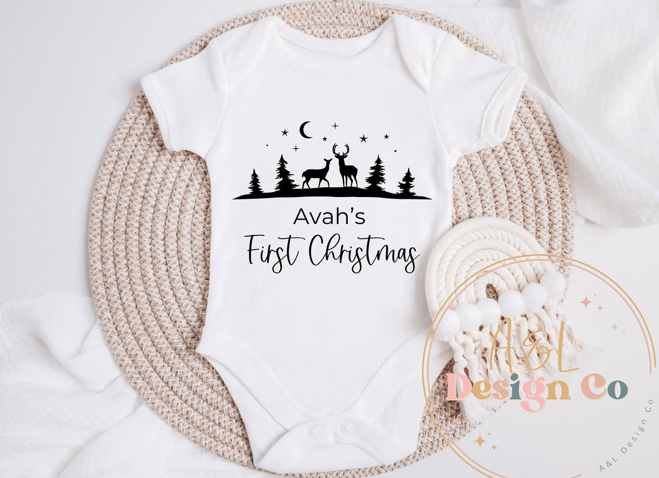 baby onesie - Christmas