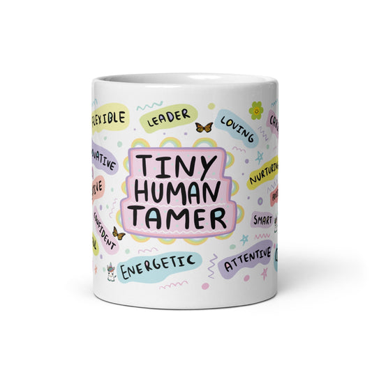 Tiny human tamer coffee mug