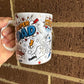 Super DAD Personalised hand holding mug