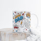 Super DAD Personalised hand holding mug