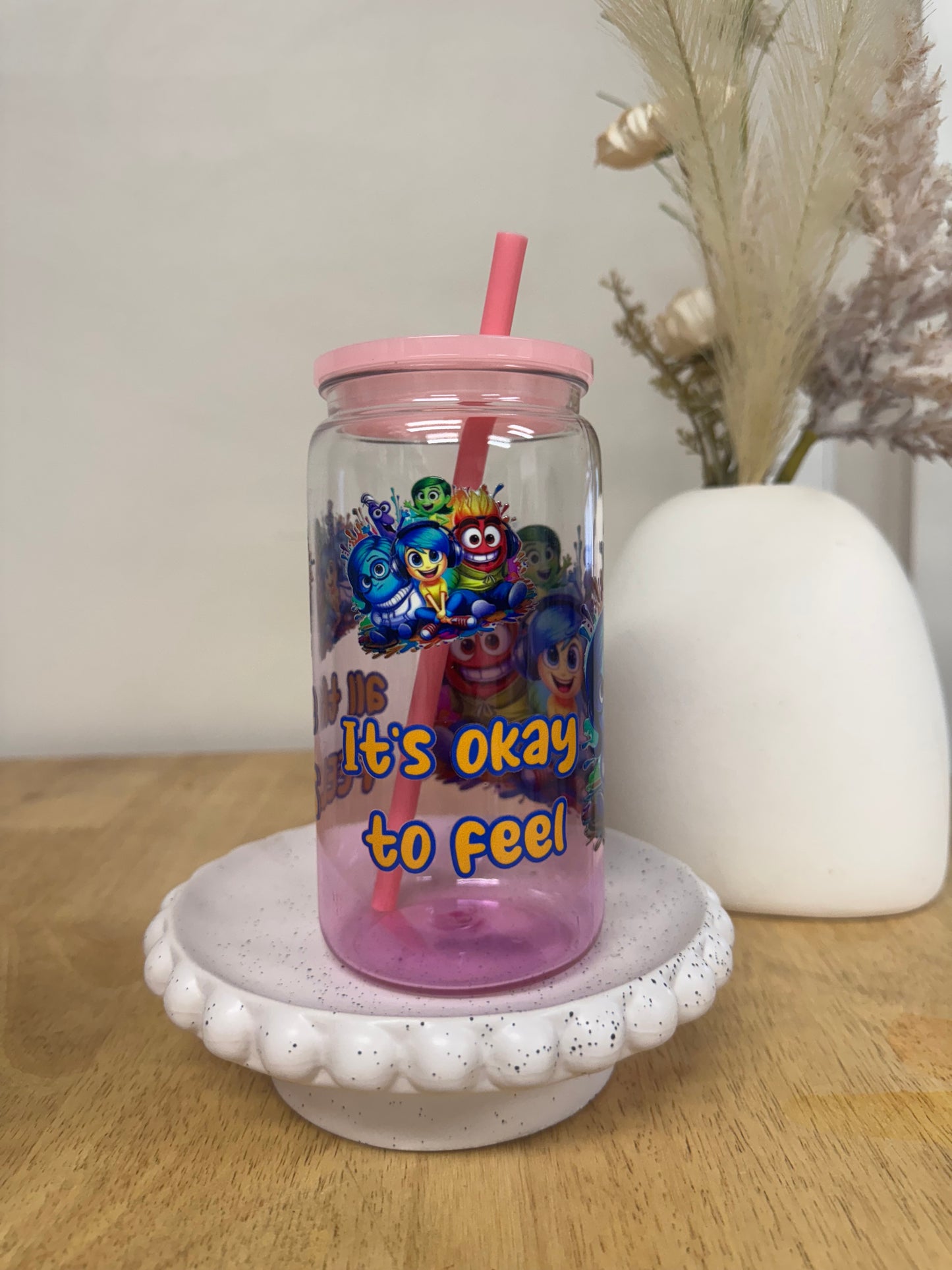 Feel all the feels Acrylic 16oz