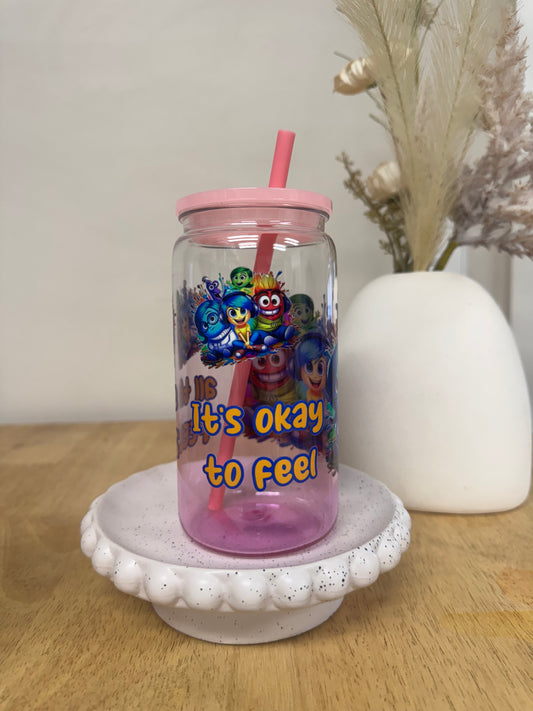 Feel all the feels Acrylic 16oz