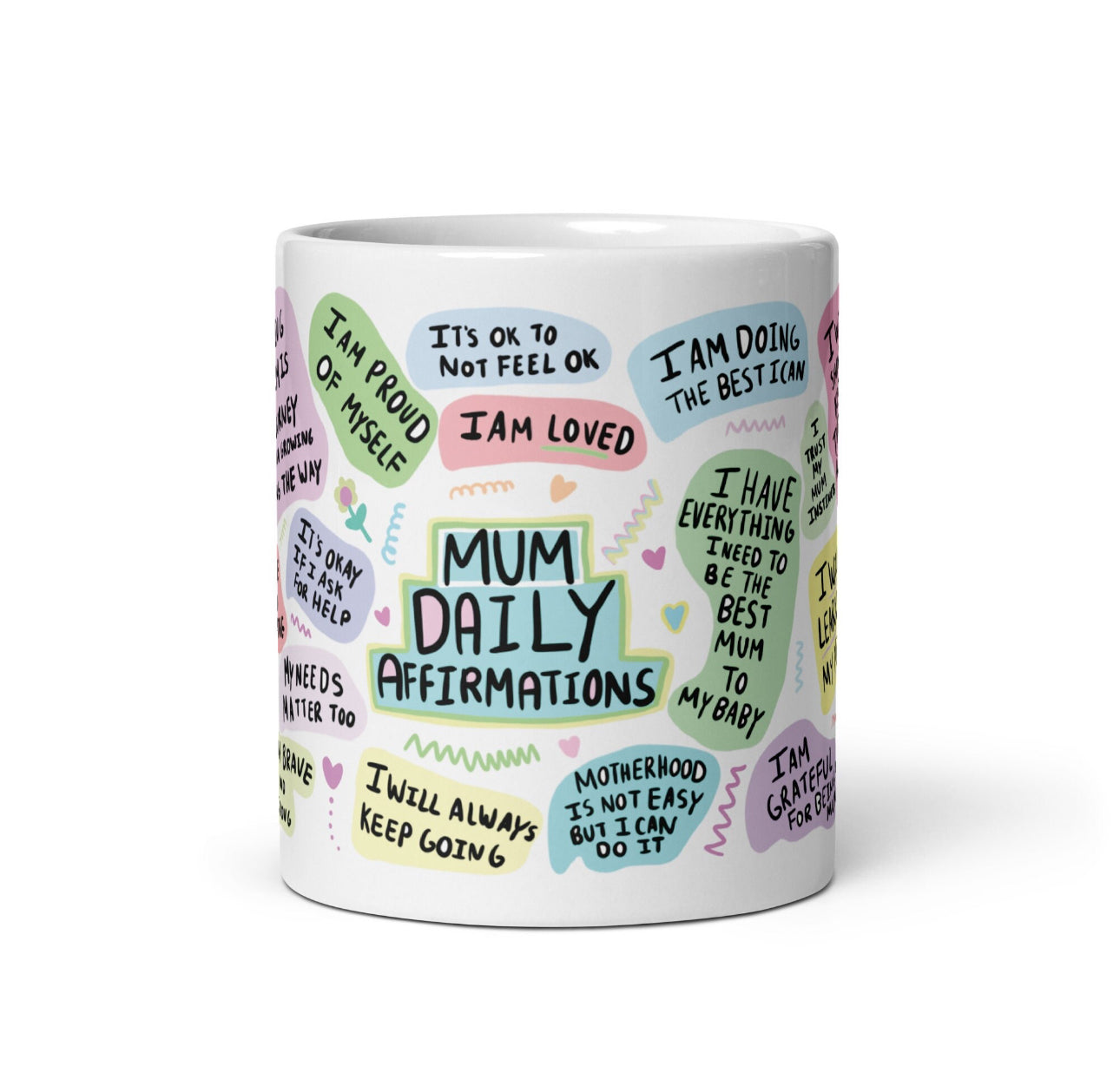 Mums daily affirmation mug