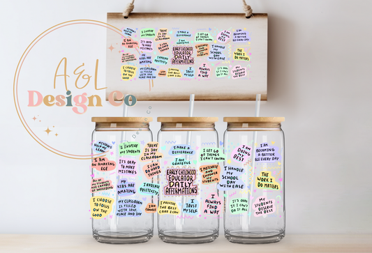 Early childhood educator affirmations