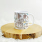 DAD Personalised hand holding mug