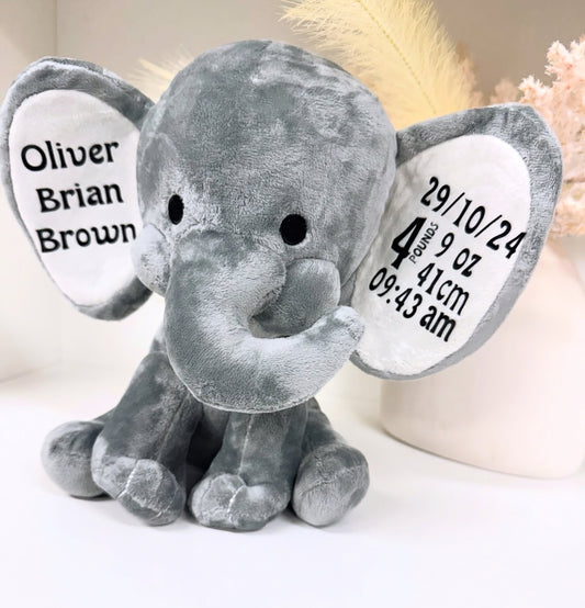 Personalised elephant