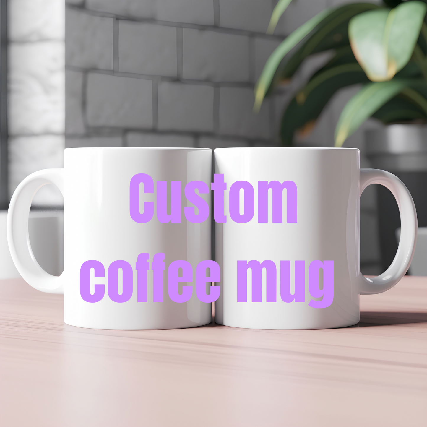 Custom coffee mug