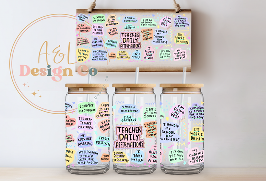 Teacher affirmations
