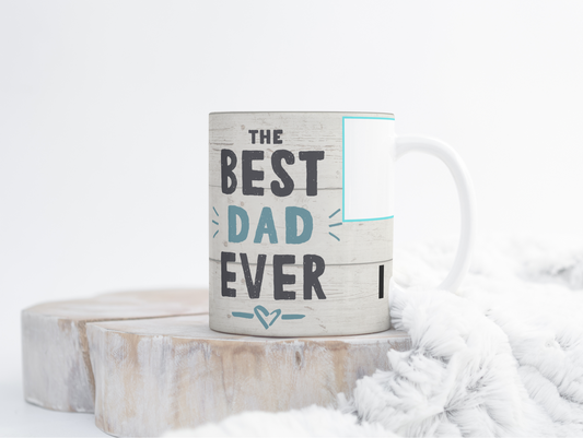 Dad Personalised photo mug