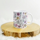 Pink Personalised hand holding mug